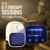 Sellastic knee massager delivers up to 5-7 therapy sessions on a single charge