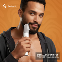 SELLASTIC SmoothX Full Body Trimmer for Men – Beard & Body Grooming Kit