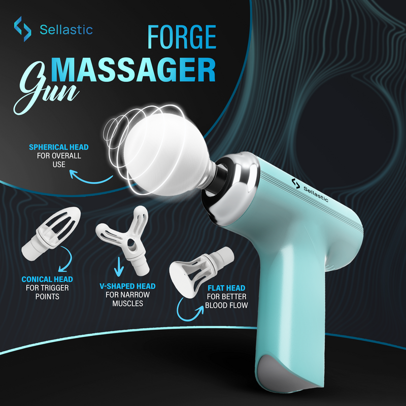 Mini Body Massager Gun for Deep Tissue Pain Relief & Muscle Recovery