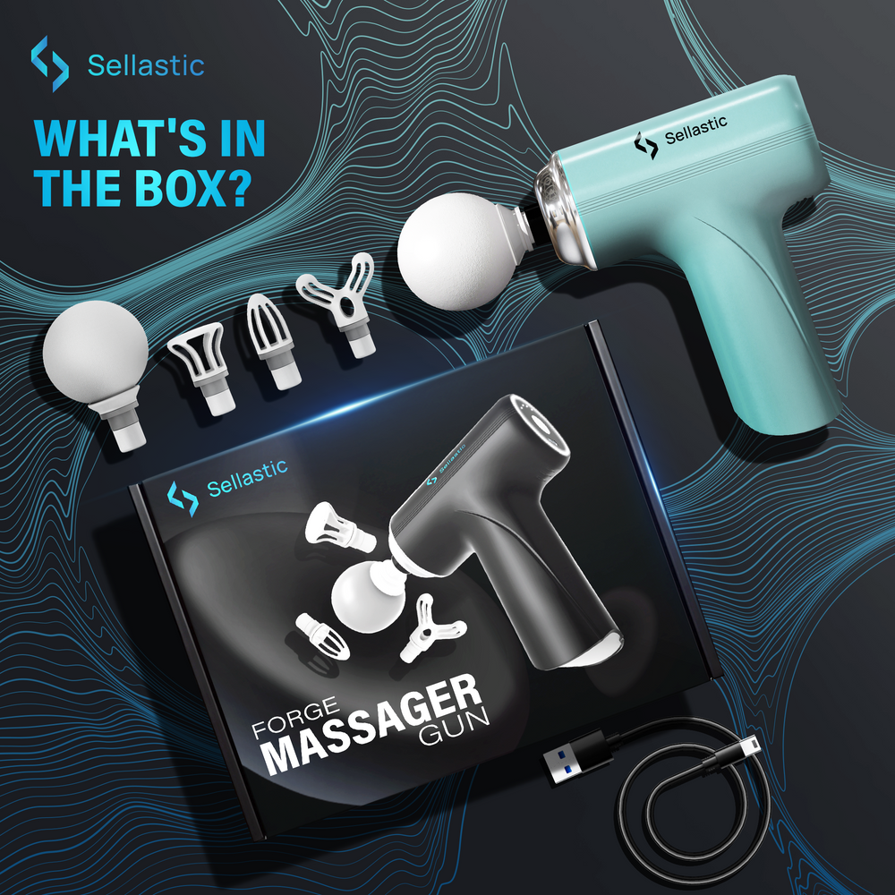 Mini Body Massager Gun for Deep Tissue Pain Relief & Muscle Recovery