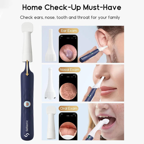 Ear Cleaner Tool Kit with HD Camera & WiFi Ear Wax Removal Device