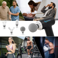 Electric Handheld Mini Massager Gun for Pain Relief & Deep Tissue Recovery
