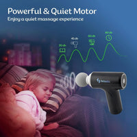 Electric Handheld Mini Massager Gun for Pain Relief & Deep Tissue Recovery