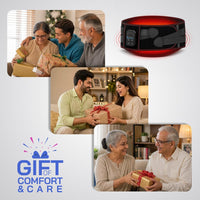 Wireless Back Heating Belt with Massager for Back & Period Pain Relief